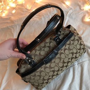 Coach Monogram Satchel